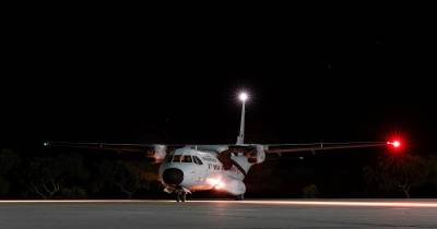 Para a missão, foi empenhado um C-295M da Esquadra 502 - ‘Elefantes’.