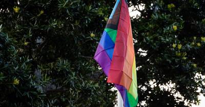 A bandeira foi hasteada esta semana.