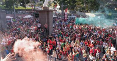 A festa da subida do Marítimo vai continuar na sexta-feira.