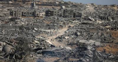 De acordo com a ONU, mais de 90% das habitações foram danificadas ou destruídas.