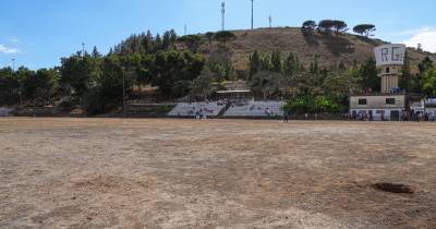Campo de futebol será um dos palcos da demonstração.