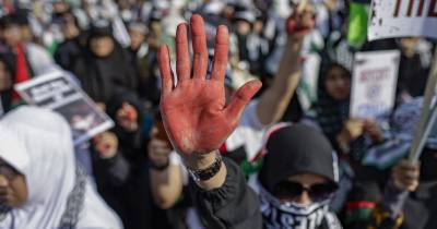 Catherine Colonna apelou para que não se esqueçam as vítimas israelitas dos ataques do Hamas.