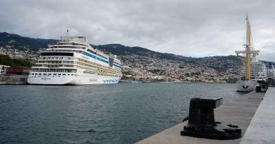 Três navios de cruzeiro passam o dia no Funchal