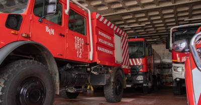 Suspeita de fogo em poste de luz revela incêndio em anexo de habitação no Funchal