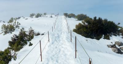 Será que cai neve hoje na Madeira