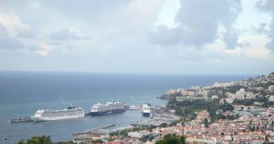Porto do Funchal recebe três navios de cruzeiro