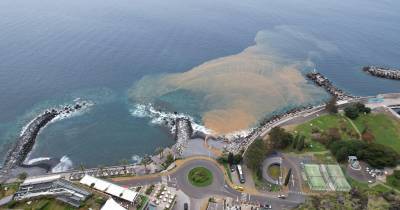 Derrocada nas imediações da ETAR da Calheta