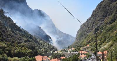 Incêndio na Serra de Água terminou em Santana, após 13 dias de combate por parte dos bombeiros.