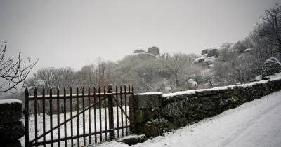 Neve em Vila Pouca de Aguiar.