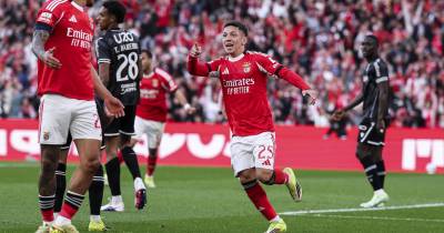 Gianluca Prestianni abriu a contagem na Luz.