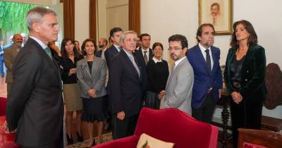 Governo de Miguel Albuquerque foi recebido na Assembleia Legislativa da Madeira para apresentação de cumprimentos de Natal.