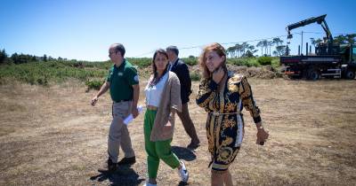 Autarca esteve esta segunda-feira no Parque Ecológico do Funchal.