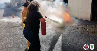 Sapadores de Santa Cruz reforçam segurança nas escolas com ações de formação e simulacros