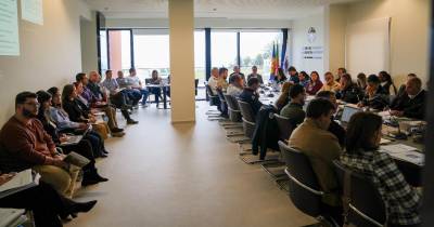 Participaram cerca de 40 elementos provenientes das diversas unidades orgânicas do SRPC.