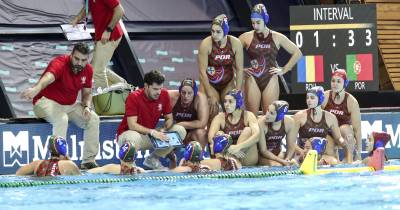 A seleção de Portugal venceu a Roménia por 12-7.