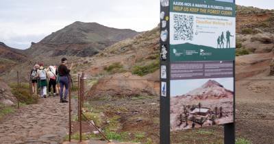 Mulher sofre queda na Ponta de São Lourenço