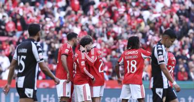 I Liga: Nacional em desvantagem ao intervalo na Luz