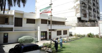 O acidente ocorreu quando a comitiva regressava da zona de fronteira com o Azerbaijão