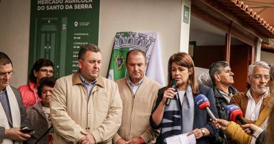 Município de Santa Cruz reinaugura Mercado do Santo António da Serra após reabilitação de 1 ME