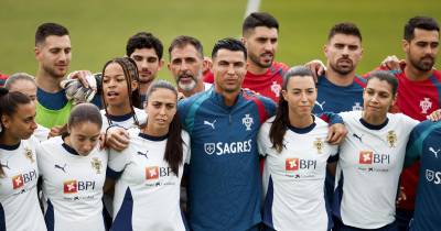 Mundial2026: Segundo treino de Portugal com o apoio da seleção feminina