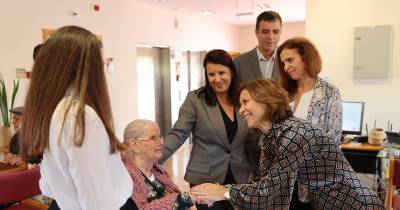 Secretária da Inclusão reforça compromisso com a qualidade dos cuidados