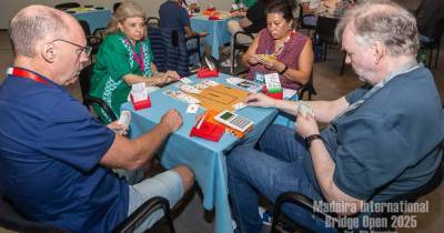 Primeiros vencedores destacam-se no Open Internacional Bridge na Madeira