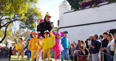 A Secretaria Regional do Turismo e Cultura assinala, hoje, o Carnaval das Crianças.
