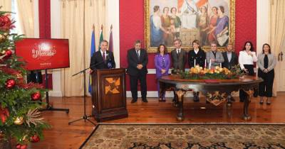 Apresentação do programa da Noite do Mercado, uma das mais emblemáticas tradições do Natal.