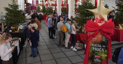 Mercado pode ser visitado até às 20h00 deste domingo.