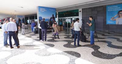 Pedro Calado partiu por volta das 12 horas de Lisboa.