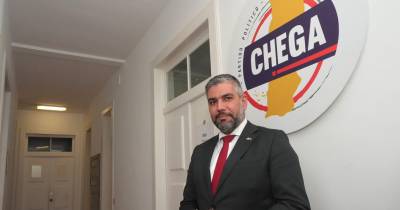 Hugo Nunes foi o porta voz das declarações do partido depois de conhecida a projeção que dá uma esmagadora vitória a António José Seguro.