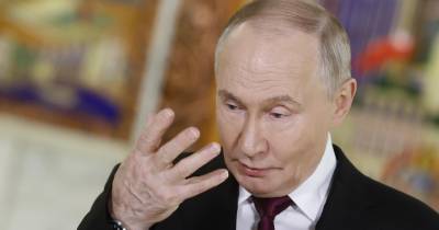 Vladimir Putin falou hoje à imprensa.