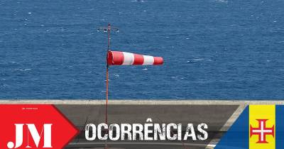 No Chão do Areeiro foi registada uma rajada com 118 kms/h.