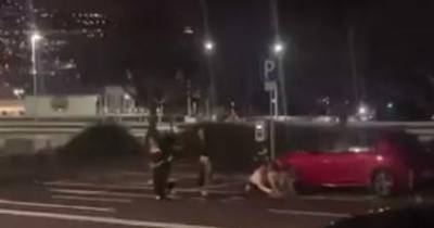 Grupo de jovens envolveu-se numa cena de pancadaria na Avenida Sá Carneiro