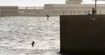 As ondas poderão atingir cinco a sete metros de altura significativa, com máximos de 12 metros.