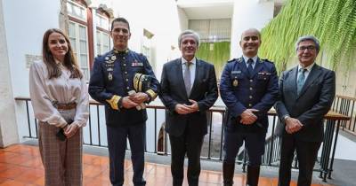 Major-general Jorge Ludovico Bolas foi recebido hoje pelo presidente da ALRAM.