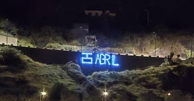 Letreiro luminoso já brilha em Machico