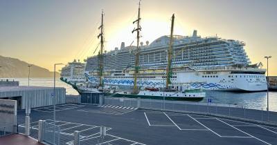 Funchal recebe mais de 15 mil pessoas com cinco escalas de navios