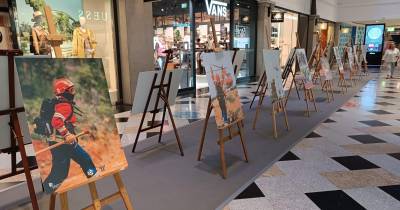 Fotografias mostram muitas valências das equipas de socorro.