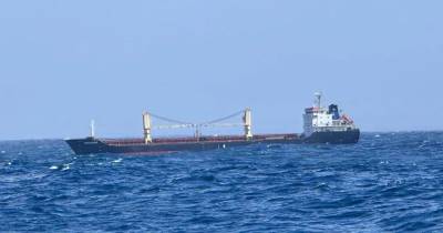 De acordo com a autoridade marítima, o navio que transportava 13 toneladas de fertilizante e mais de 200 toneladas de combustível e óleos, pediu auxilio após ficar com uma avaria no sistema propulsor.