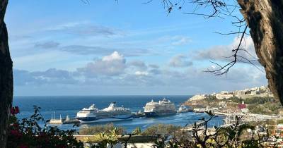 Funchal recebe hoje dois navios de cruzeiro com mais de 4.700 passageiros