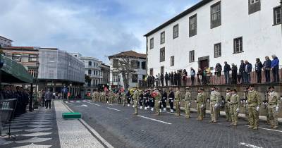 Três militares sentem-se mal durante cerimónia no Funchal