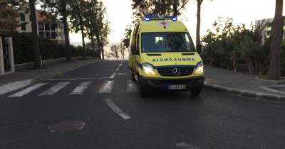 Equipa da Cruz Vermelha Portuguesa socorreu um homem na Rua das Pretas.