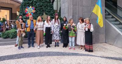 Associação da Ucrânia com Amor atua hoje no Forum Madeira e marca presença no Christmas Market