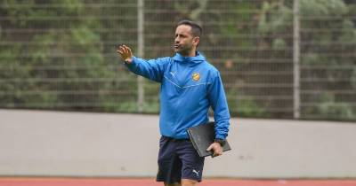 04-02-2026 Treino do Marítimo, no Estádio Municipal da Ribeira Brava, com Miguel Moita (Foto Joana Sousa)