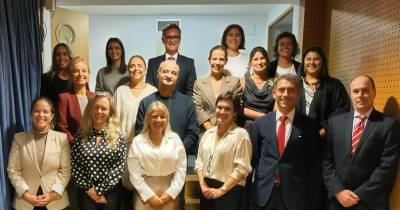 Os dirigentes eleitos em assembleia geral realizada terça-feira.