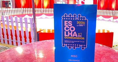 MSC Cruzeiros foi distinguida pelo nono ano consecutivo