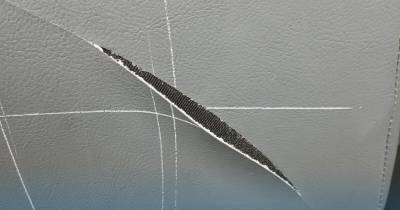 Empresa divulgou as fotos com os danos