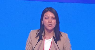 Célia Pessegueiro interveio no Congresso da PS, que decorre em Viseu.