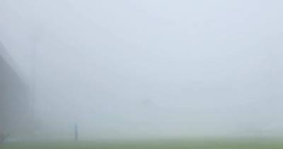 Nevoeiro intenso ameaça realização do jogo previsto para esta tarde na Choupana.